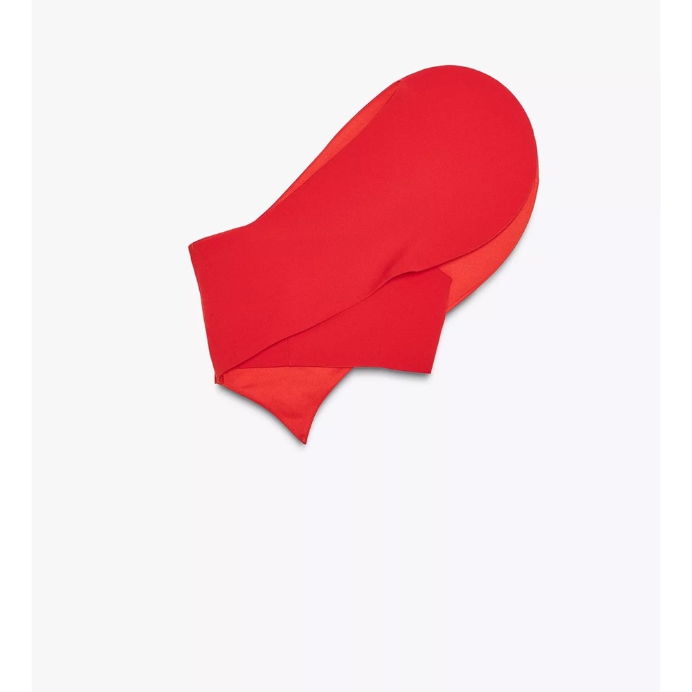 Zara Asymmetric Sweetheart Top - Picture 5 of 5